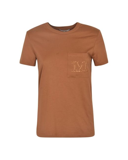 Max Mara Brown T-Shirts