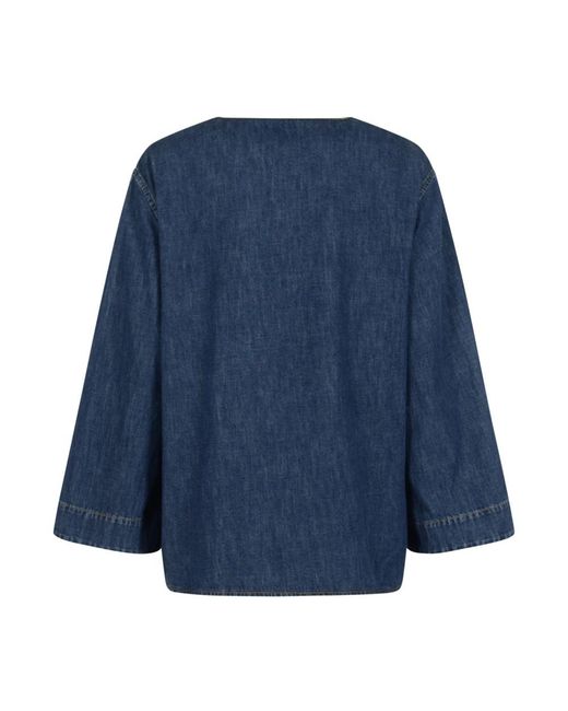 Valentino Blue Blouses