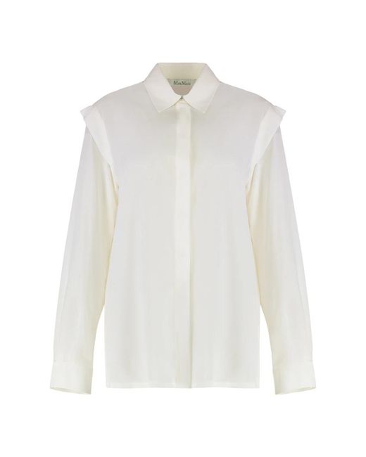 Max Mara Shirts in het White