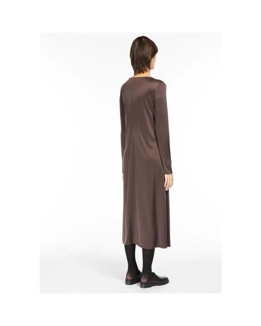 Max Mara Brown Midi Dresses