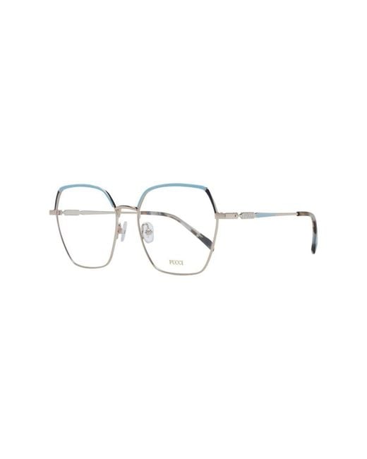 Emilio Pucci Metallic Glasses