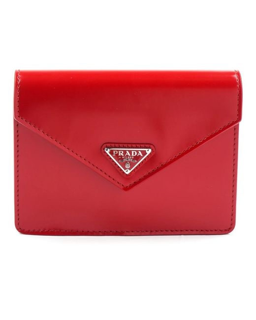 Wallets & Cardholders Prada de color Red