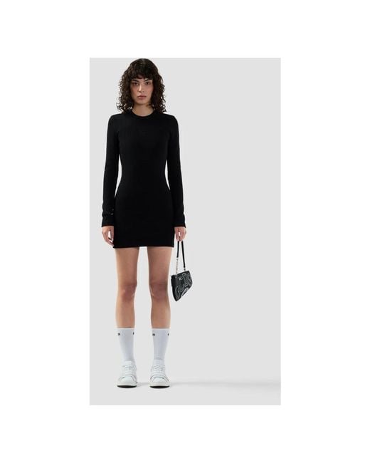Gcds Black Short Dresses