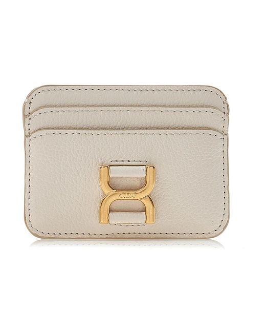 Chloé Accessoires ,Stijlvolle Portemonnee Voor Vrouwen in het Natural