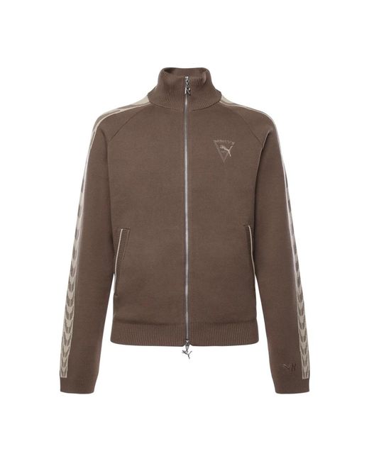 Cardigans PUMA de hombre de color Brown