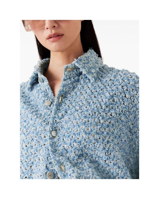 Denim Shirts di Stella McCartney in Blue