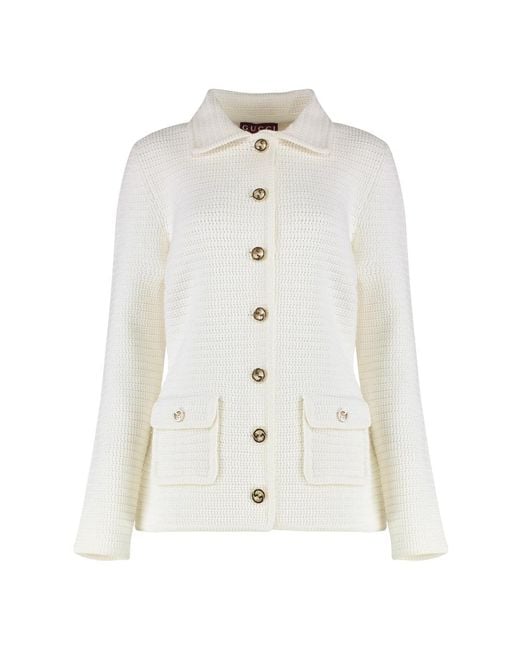 Gucci Light Jackets in het Natural