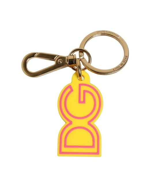 Keyrings Dolce & Gabbana en coloris Metallic