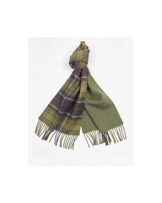 Barbour Gray Winter Scarves