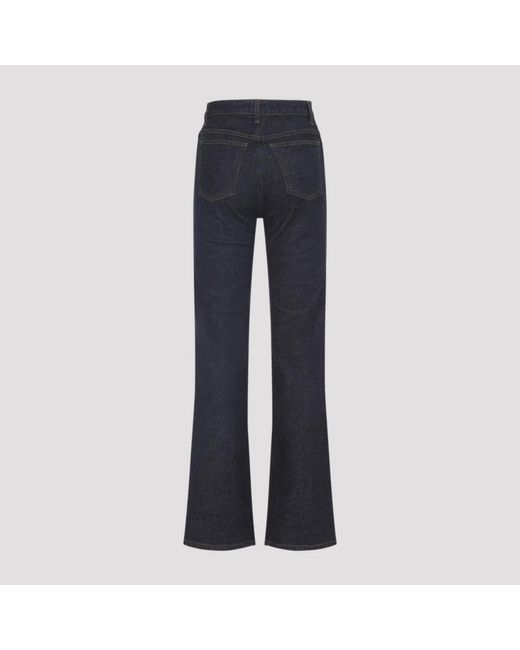 Boot-Cut Jeans di Khaite in Blue