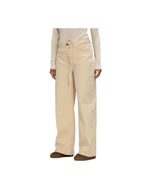 Modström Wide Jeans in het Natural