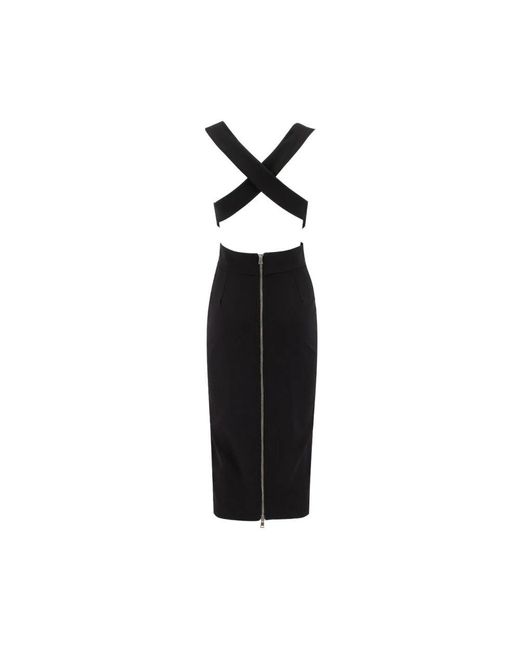 Ermanno Scervino Black Party Dresses