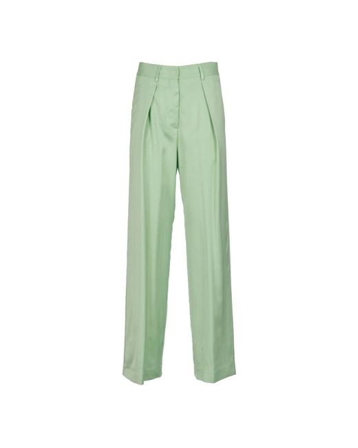 Forte Forte Green Wide Trousers