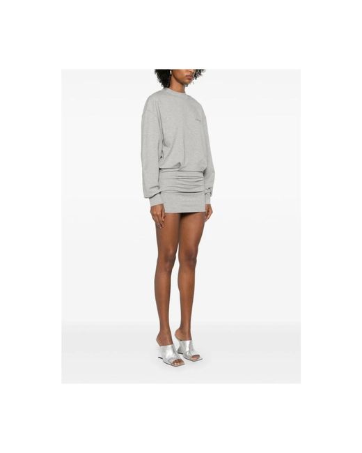 Short Dresses The Attico de color Gray