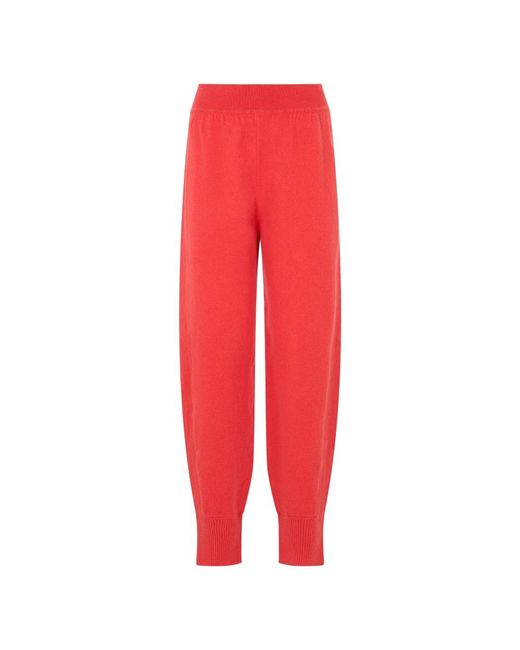 Alberta Ferretti Red Sweatpants