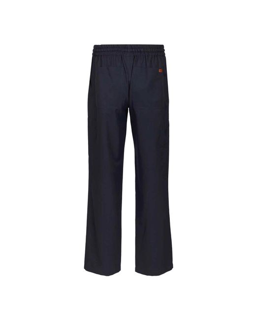 Drole de Monsieur Blue Wide Trousers for men