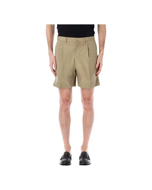 Prada Natural Casual Shorts for men
