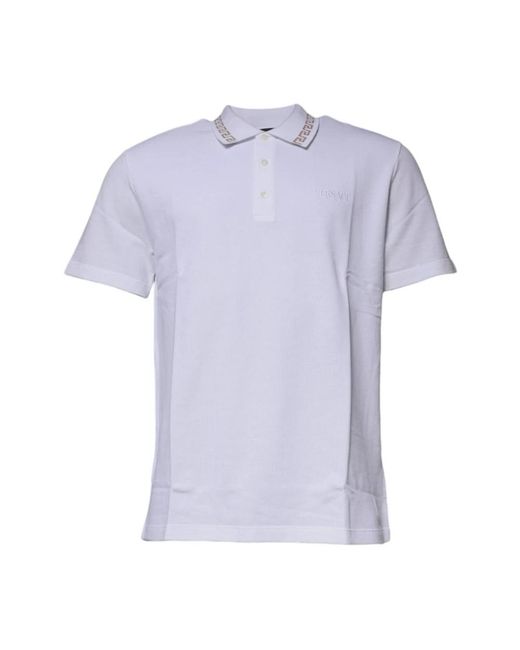 Versace Polo Shirts in het Purple voor heren