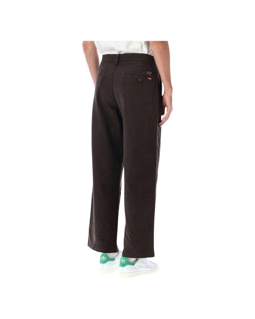 Wide Trousers Levi's pour homme en coloris Black