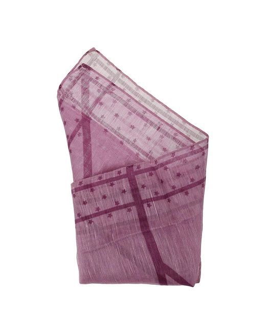 Massimo Alba Pink Scarves for men