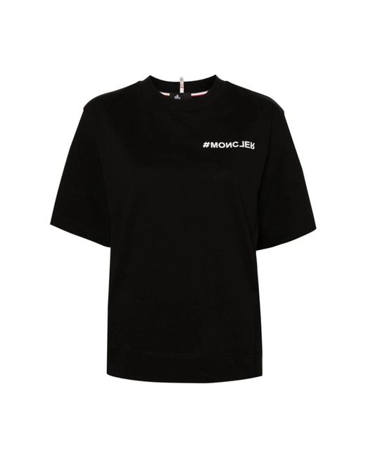 Moncler Black T-Shirts for men