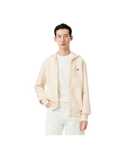 Zip-Throughs Lacoste de hombre de color Natural