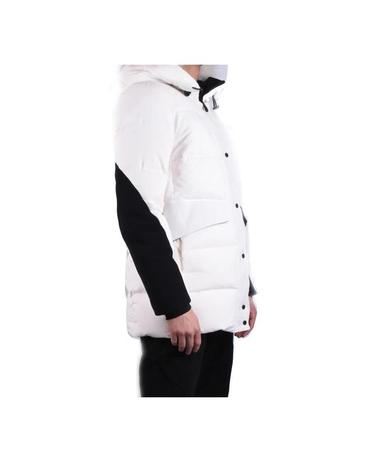 Down Coats Peuterey de hombre de color White