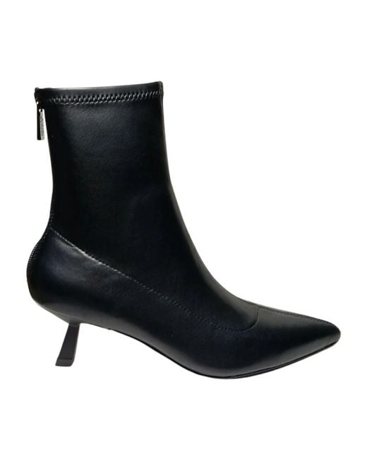 Steve Madden Black Heeled Boots