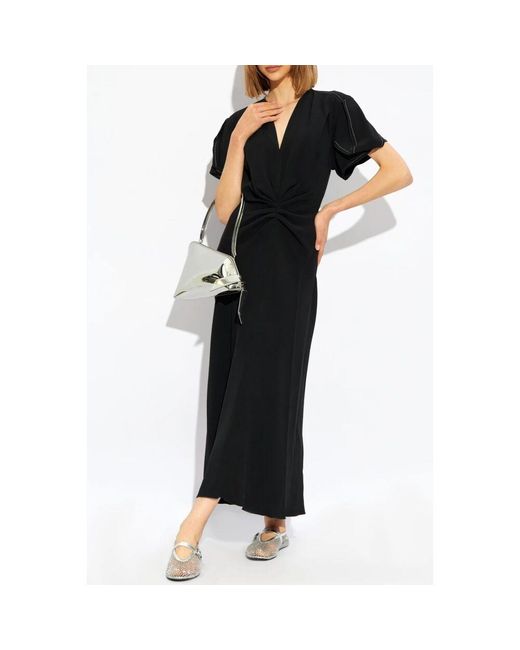 Midi Dresses di Victoria Beckham in Black
