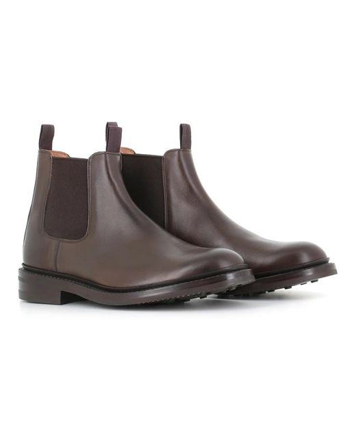 Tricker's Brown Chelsea Boots for men