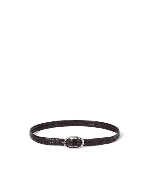 Brunello Cucinelli Brown Belts for men