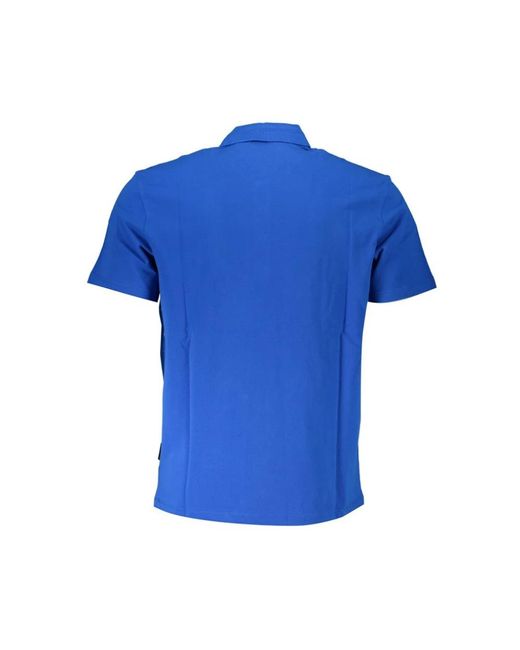 Napapijri Blue Polo Shirts for men