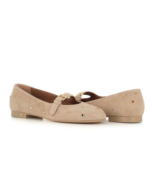 Laurence Dacade Natural Ballerina Shoes