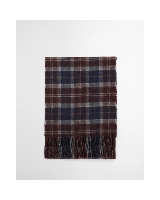 Barbour Blue Winter Scarves