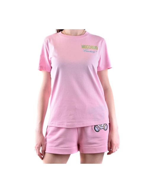 Moschino Pink T-Shirts