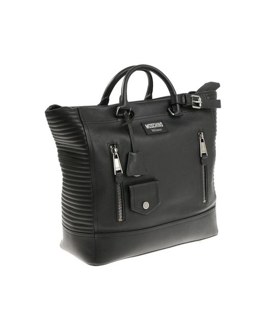Moschino Black Tote Bags for men