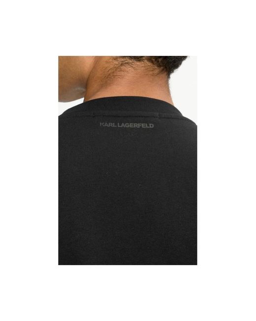 Karl Lagerfeld Black Sweatshirts for men