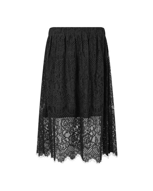 Lolly's Laundry Midi Rokken in het Black