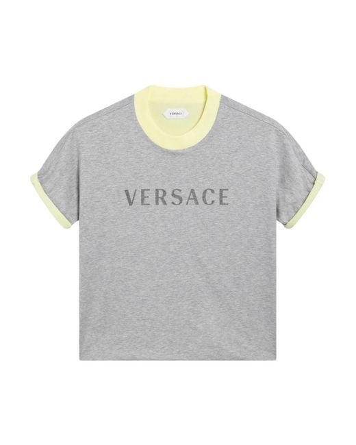 Versace Gray T-Shirts