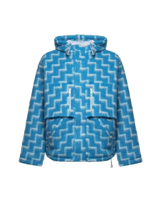 Bonsai Blue Winter Jackets for men