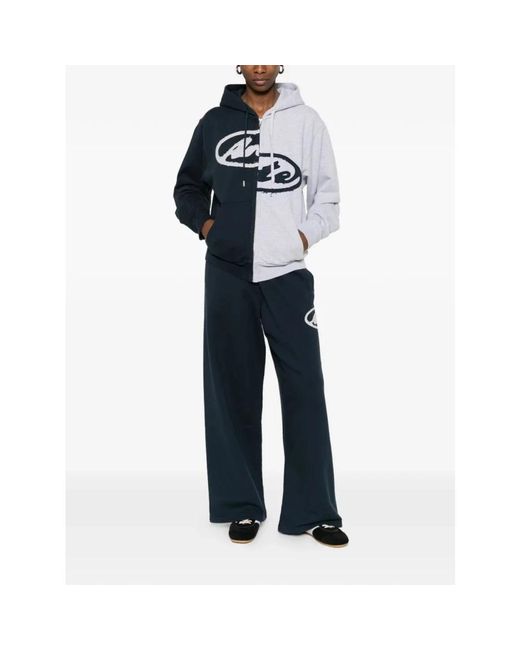 Arte' Blue Zip-Throughs for men