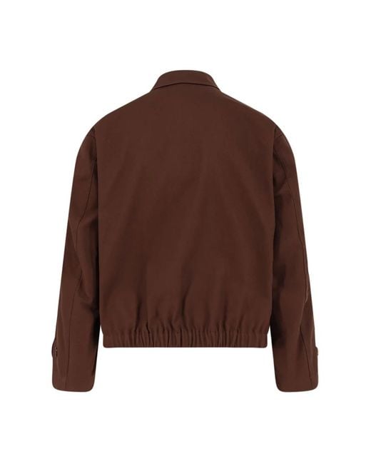 Light Jackets Hevò de hombre de color Brown