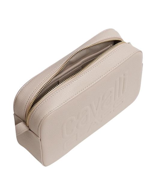Roberto Cavalli Natural Cross Body Bags