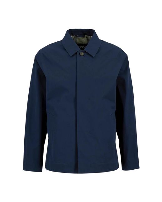 Barbour Blue Rain Jackets for men