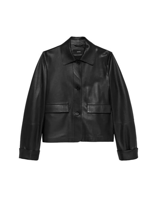 Leather Jackets Arma en coloris Black