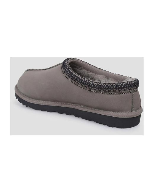 Ugg Schoenen ,Grijs ,Wol Tasman Ii Nubuck Slipper in het Gray voor heren