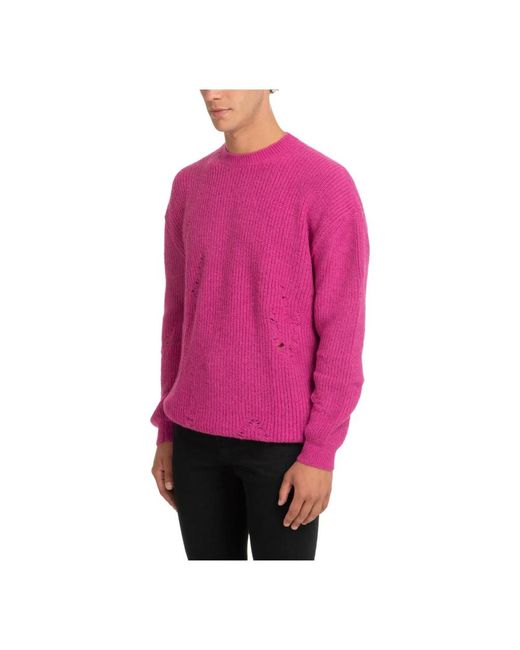 Knitwear > round-neck knitwear Barrow pour homme en coloris Pink