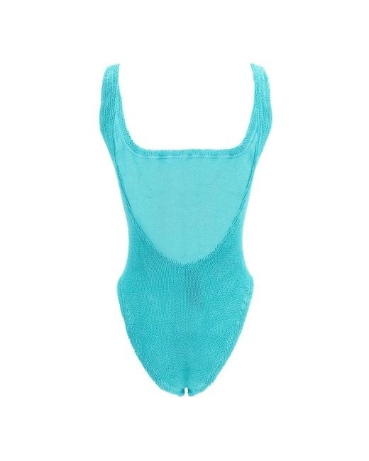 Hunza G Blue Swimsuits