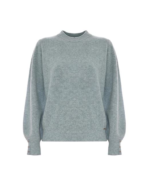 Round-Neck Knitwear Kocca en coloris Blue