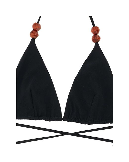Magda Butrym Black Bikinis